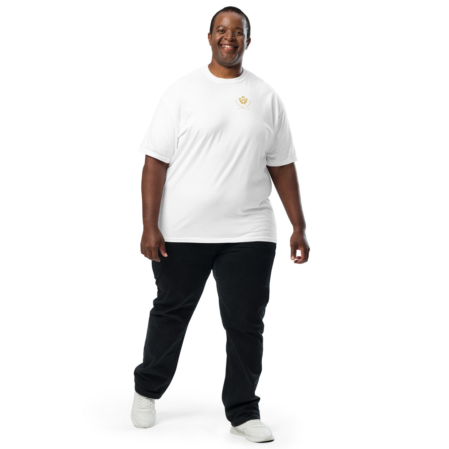 Unisex garment-dyed heavyweight t-shirt